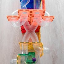 Connetix Rainbow Ball Run Expansion Pack 66 pc