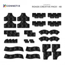NEW Connetix Creative Roads Pack 48 pc