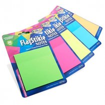Stik-ie 30Pce Flag Stikie Notes - 76Mm X 76Mm 5 Asst-POST-IT NOTES