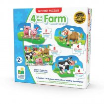4 in 1 Farm puzzles