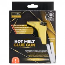 Icon Craft Mini Hot Melt Glue Gun - Golden