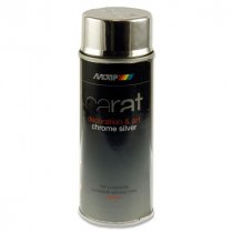 Carat Chrome Effect 400ml Can Art Spray Paint - Silver