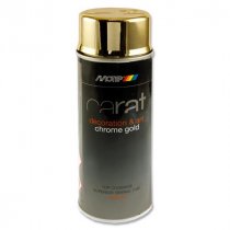 Carat Chrome Effect 400ml Can Art Spray Paint - Gold