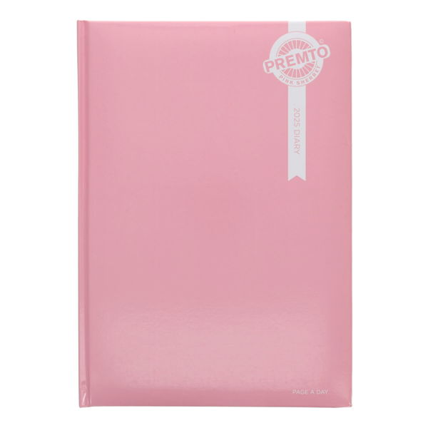 SALE PremtoPastel A4 2025 Page A Day Diary - Asst