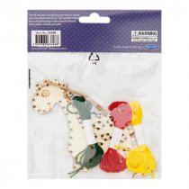 Crafty Bitz * Wooden Threading Kit - Dino