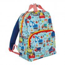 Floss & Rock Kids/Children Backpack Picnic/School Bag 24cm Construction 3y+