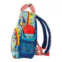 Floss & Rock Kids/Children Backpack Picnic/School Bag 24cm Construction 3y+