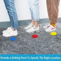 48 Pcs Carpet Spot Markers, 10cm Colorful Floor Dots Carpet Markers