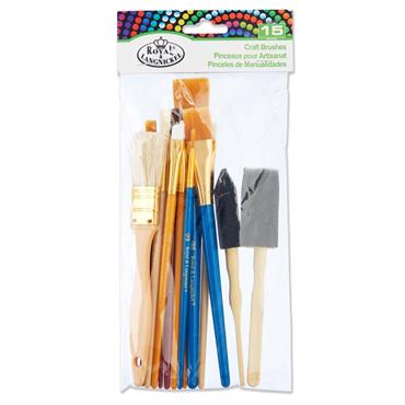 15Pce Brush Value Pack-Craft Brushes