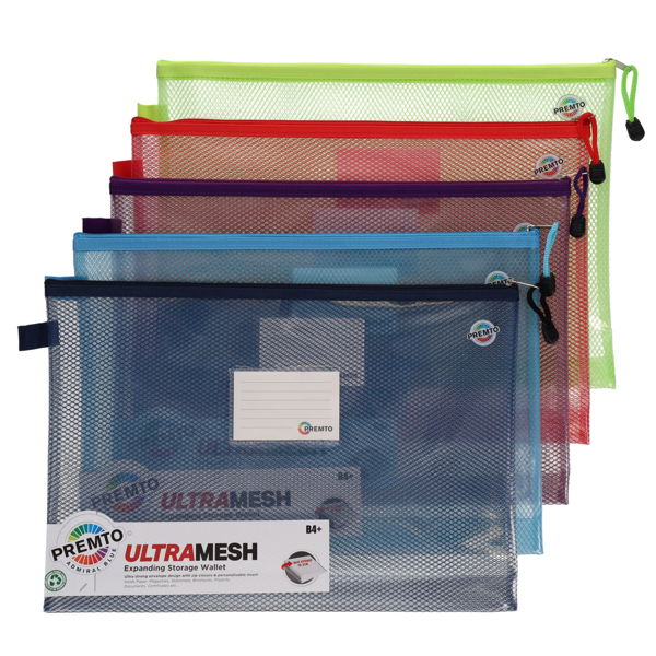 B4+ Ultramesh Expanding Storage Wallet - 5 Asst