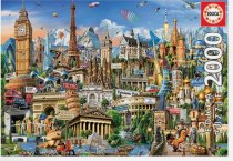 Europe Landmarks 2000pc Puzzle