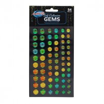 Crafty Bitz Card 54 Shimmer Stickers 3 Asst