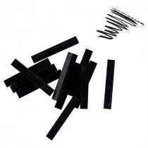 Icon Box 12 Chalk Pastels - Black