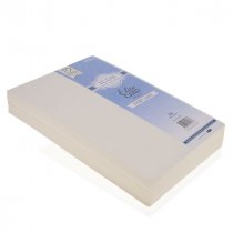 Icon Occasions Pkt.100 A4 300gsm Linen Card - Ivory