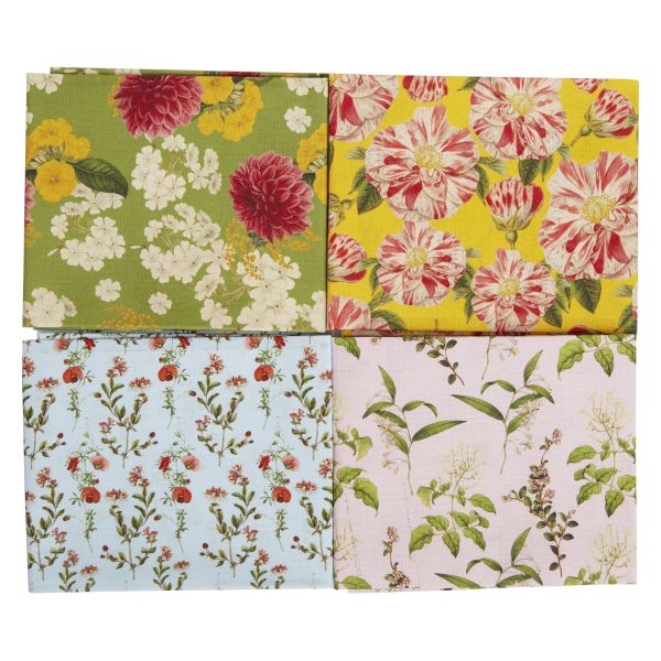 RHS Fat Quarters – 4pk – Edwards