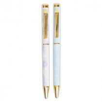 RHS Ballpoint Pen Set, Lillies and Roses, Pack of 2