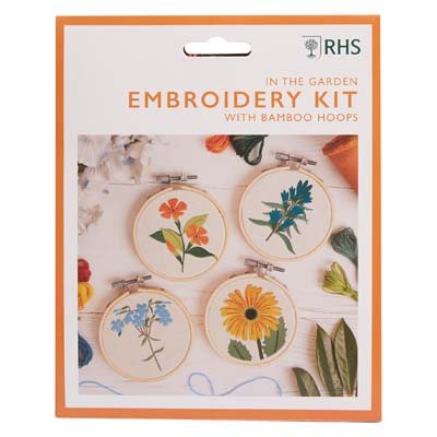 RHS In The Garden Embroidery Kit,
