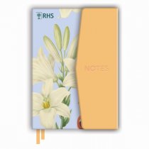 RHS Magnetic Cover Notebook – Lillies and Roses