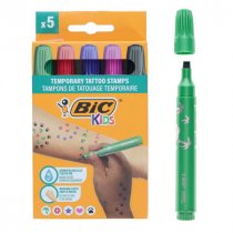 BIC Kids Temporary Tattoo Stamp Markers