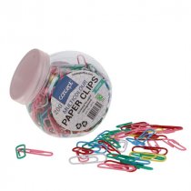Concept Tub 200 28Mm Multicolour Paper Clips