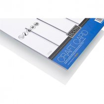 Icon Craft Pkt.10 A3 220gsm Craft Card - White