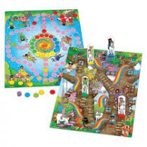 Orchard Toys Fairy Snakes & Ladders and Ludo Games