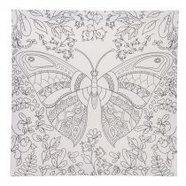 Icon 300x300mm Colour My Canvas - Fly Butterfly