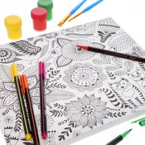 Icon 250x300mm Colour My Canvas - Playful Cats