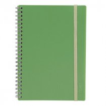 Concept Green A5 Notebook 80 Sheets - 2 Asst