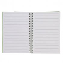 Concept Green A5 Notebook 80 Sheets - 2 Asst