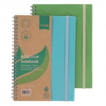Concept Green A5 Notebook 80 Sheets - 2 Asst