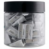 Concept Twin Hole Metal Pencil Sharpener