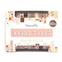 DC Washi Tape Box 20 Rolls - Pastel