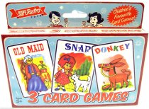SupeRetro Old Maid Snap Donkey Playing Card Game
