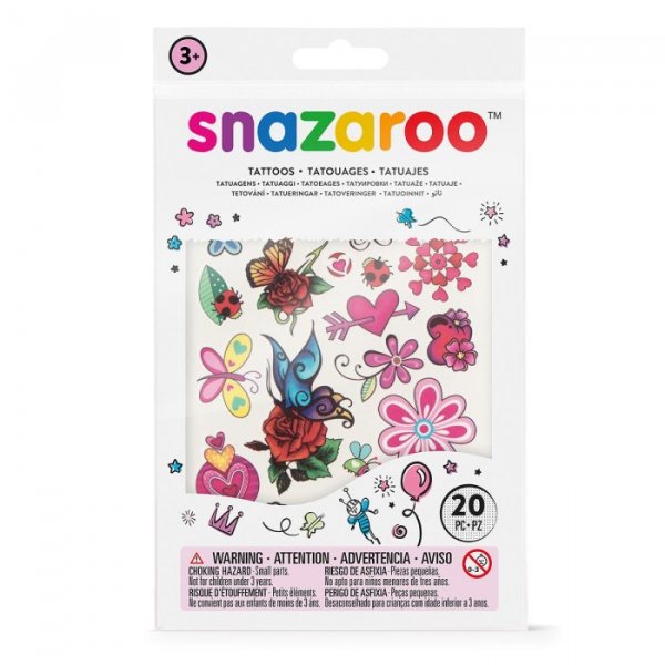 Snazaroo Girls Assorted Tattoos
