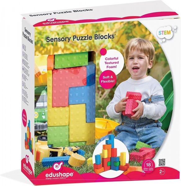 Edushape Sensory Puzzle Blocks
