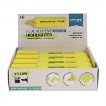 Concept Fluorescent Highlighter - Yellow