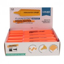 Concept Fluorescent Highlighter - Orange