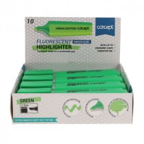 Concept Fluorescent Highlighter - Green
