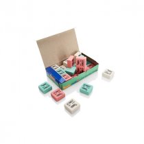 Jovi Soft Eraser - 3 Asst -bulk buy-30pk
