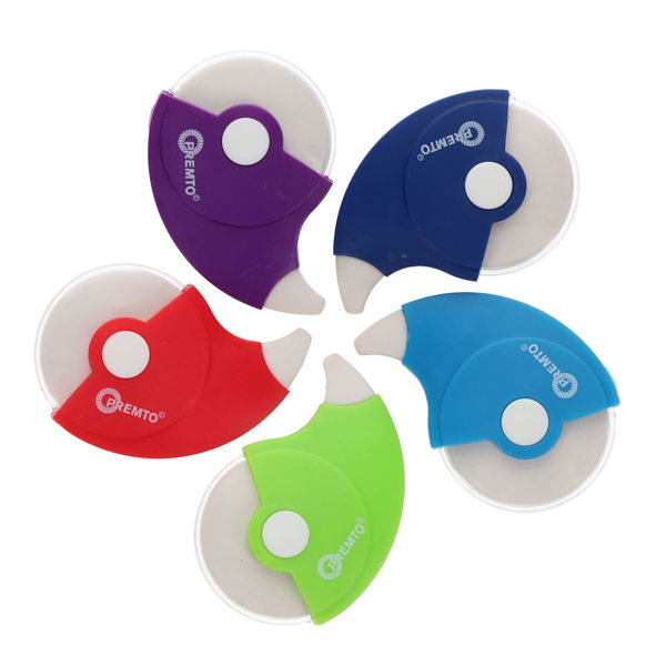 Premto Rotatable Eraser - 5 Asst