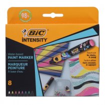 BIC Intensity Pkt.8 Paint Markers - Vivid Colours