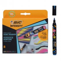BIC Intensity Pkt.8 Paint Markers - Vivid Colours