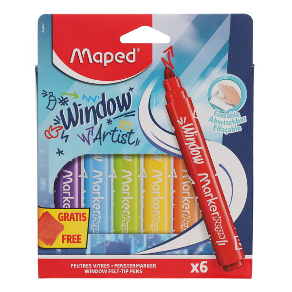 Maped Pkt.6 Window Markers