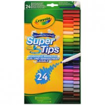 CRAYOLA SUPERTIPS 24PK