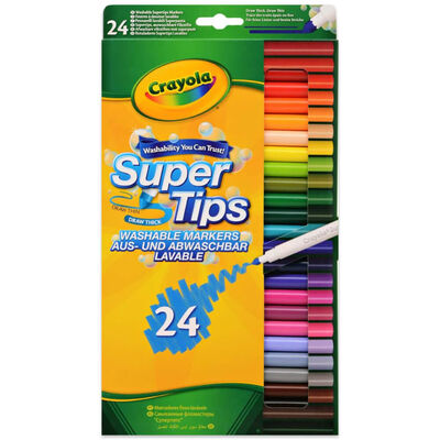 CRAYOLA SUPERTIPS 24PK