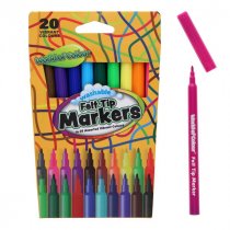 World of Colour Pkt.20 Felt Tip Markers