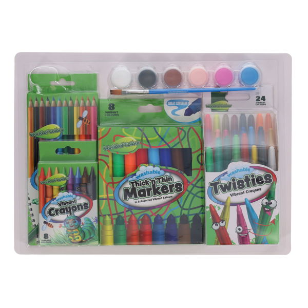World of Colour Essential Colouring Set