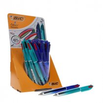 BIC 4 Colour Gradient Ballpoint Pen-Turquise