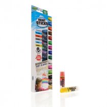 World of Colour Pkt.15 5g Washable Poster Paint Sticks - Brights
